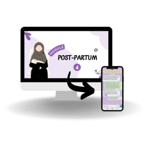 Module post-partum (formation) + accompagnement 24h/7j